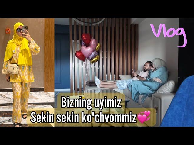 Бизнинг уйимиз - Секин секин кочвоммиз - Аиша Алиева ВЛОГ • Aisha Alieva vlog #newhouse