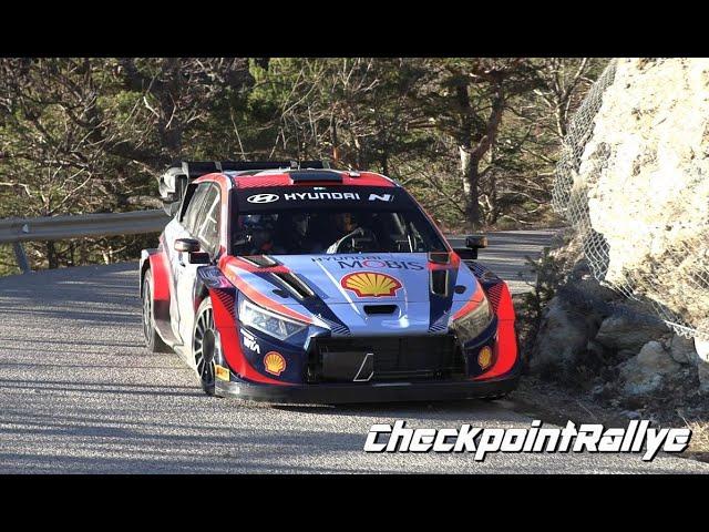 - TEST DANI SORDO - MONTE CARLO 2023 -  HYUNDAI I20 HYBRID RALLY1 - CHECKPOINTRALLYE -