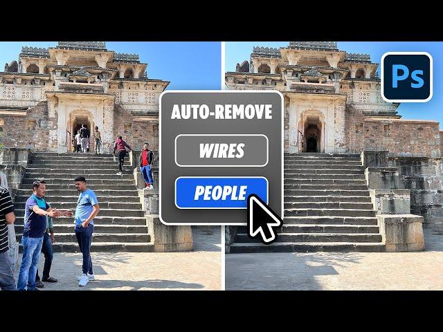 New Feature: Remove ALL Distractions in One Click! - Photoshop