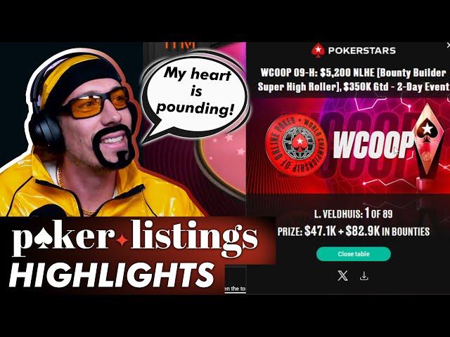 The Best hands of WCOOP 2024 Highlights: Part 3