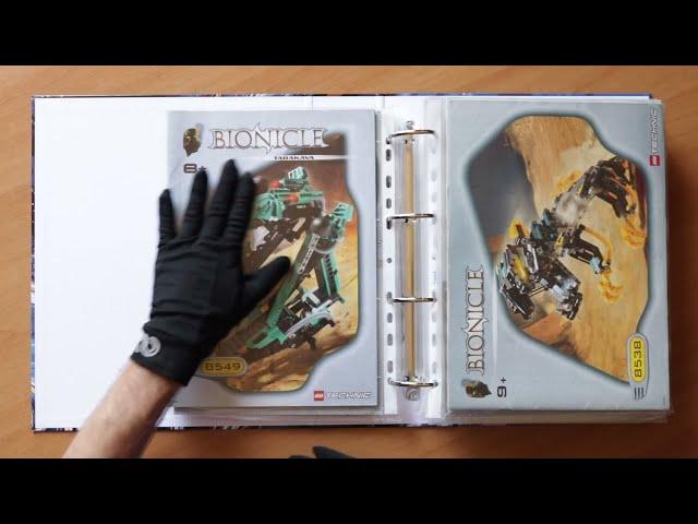 A look through my Bionicle Instructions Archive