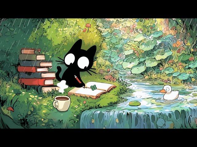 Growth is uncomfortable because you've never been here before./ Lo-fi Jazz Rain for Focus, Relax