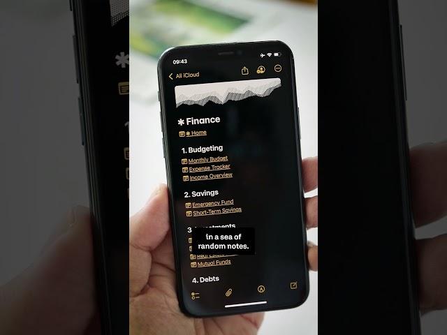  Hubs in Apple Notes: The Secret to Staying Organized #applenotes #applenotestutorial #framework