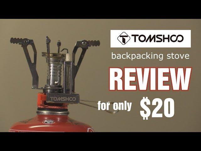 Tomshoo $20 Camp Stove Review