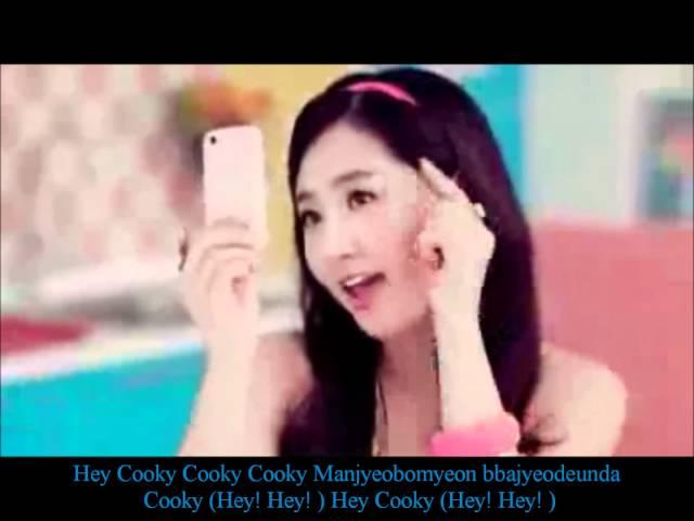 SNSD - COOKY CF Lyrics