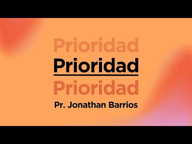 Prioridad | Jonathan Barrios | 12 de enero, 2025