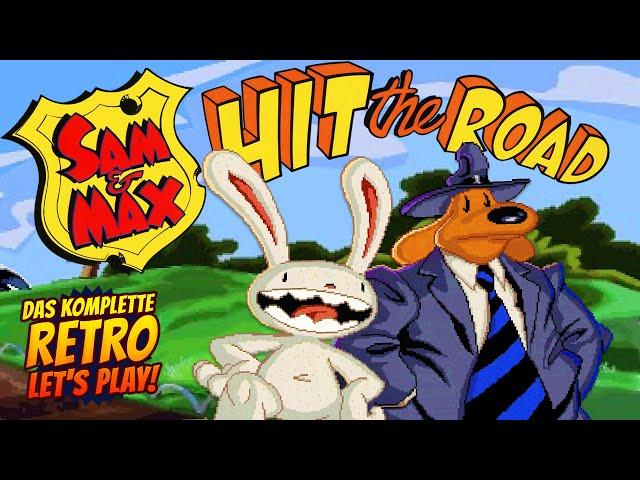 LET'S PLAY Sam & Max Hit the Road // KOMPLETT  LucasArts durchgeknalltes Grafik-Adventure (Deutsch)