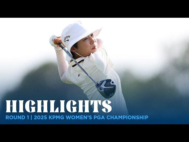 Afternoon Highlights | 2025 KPMG Women's PGA Championship Round 1