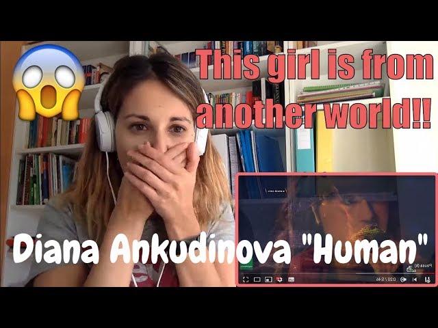 Diana Ankudinova singing "Human", Video Reaction