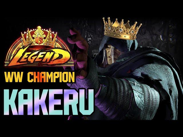 SF6  He WON the World Warrior with BISON! (ft. Kakeru)