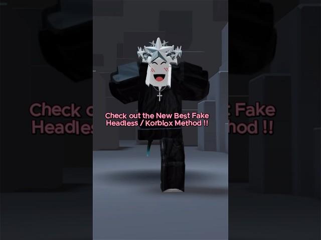 Best Fake Korblox and Headless #roblox #robloxshorts #korblox #headless