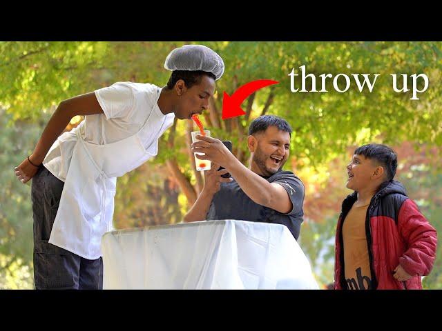 Disgusting Street Vendor Prank