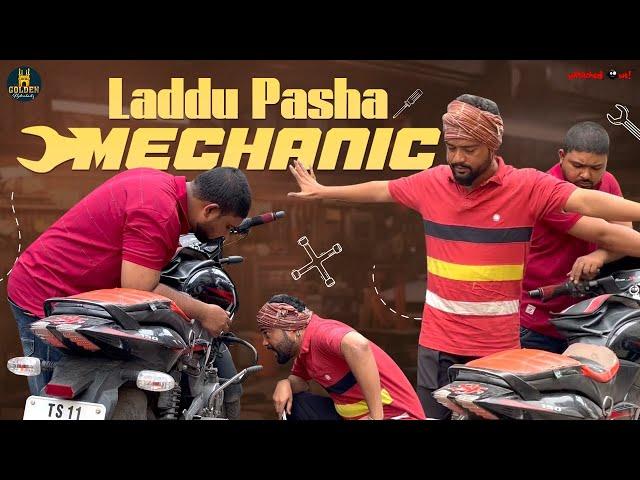 Laddu Pasha Mechanic | Abdul Razzak | Mechanic Shop | Repair | Golden Hyderabadiz | #comedy