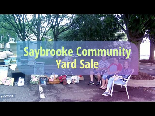 Saybrooke Community Yard Sale - Rick Riley