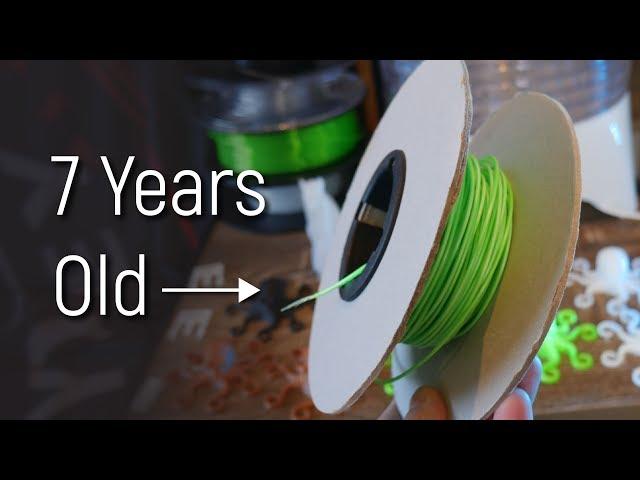 Reviving 7yr old filament with a $20 Dehydrator