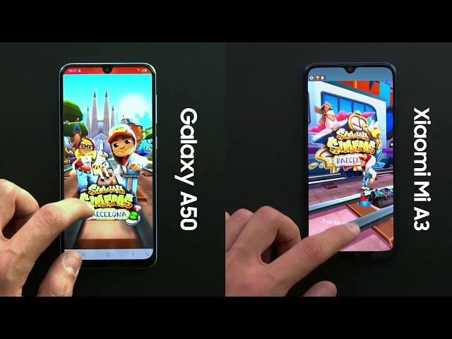 Xiaomi Mi A3 vs Galaxy A50