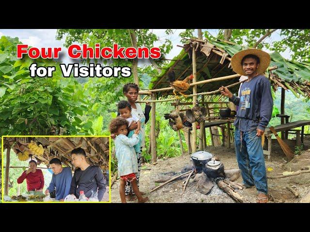 BUHAY PROBINSYA PAG MAY BISITA MAGKATAY NG MANOK PANG ULAM