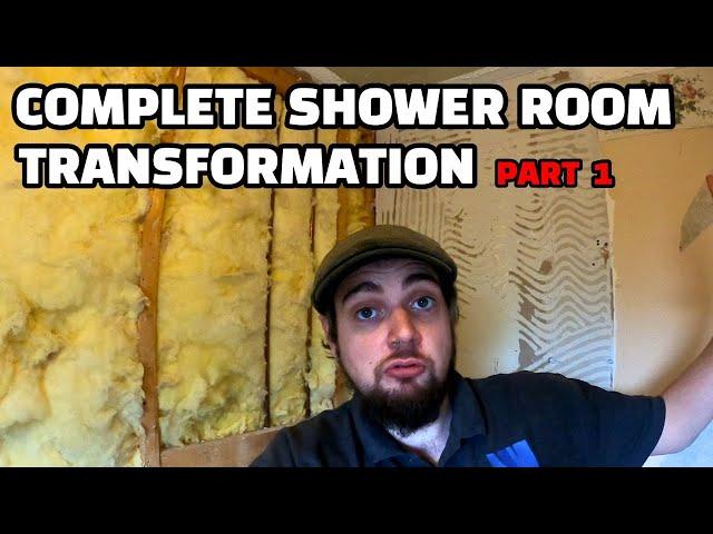 BACK TO BRICKWORK RIP OUT | Shower room install part 1