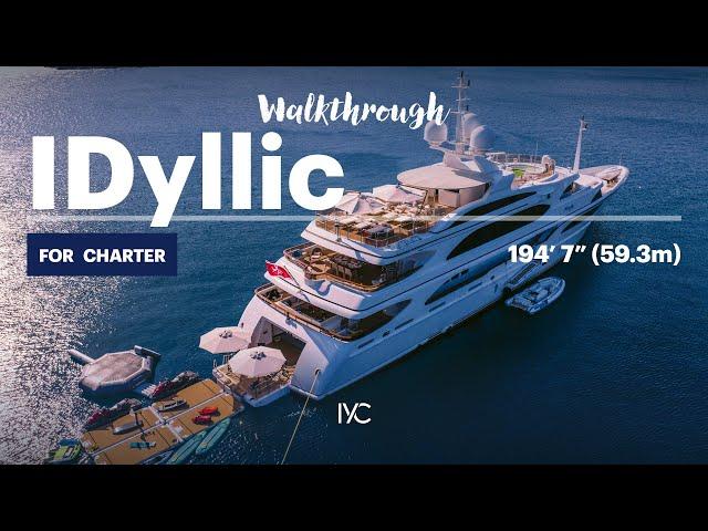 IDYLLIC | The most popular Benetti yacht in Greece releases her walkthrough! | For charter with IYC