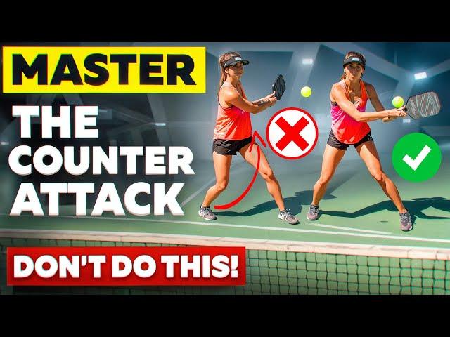 The Pickleball Counter Attack: The Most Ignored Pickleball Weapon