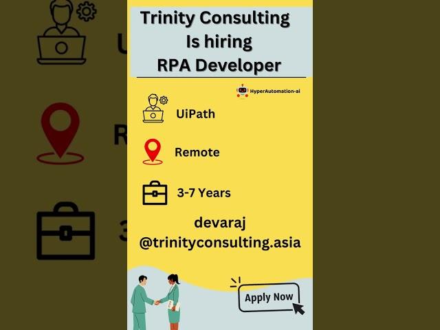 RPA Job Openings | Apply Now #uipathcommunity #uipathrpa #uipathdeveloper #uipathtraining #rpajobs