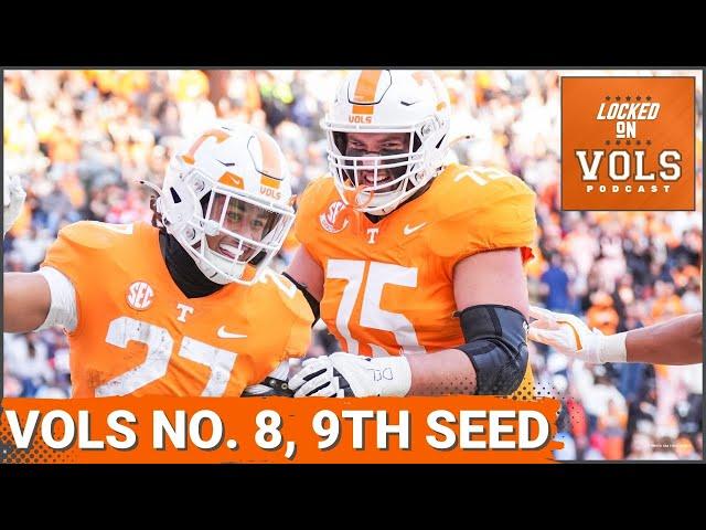 Tennessee Football Ranked Eighth, Seeded Ninth in Updated College Football Playoff Projections