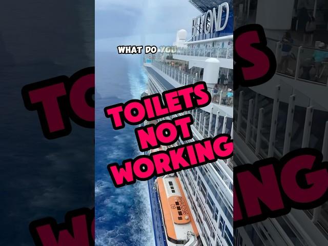 Cruise News: Passengers UPSET Over Their Toilets Not Working!