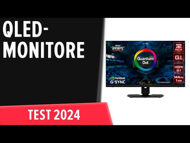 TOP–7. Die besten QLED-Monitore. Test & Vergleich 2024 | Deutsch