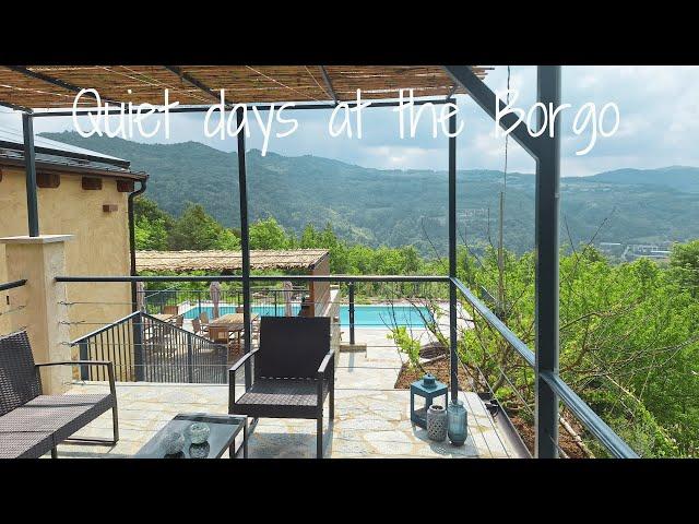 Lovely quiet days at the Borgo in Piedmont, Italy