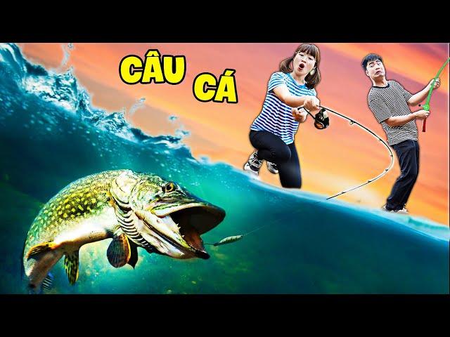 Hà Sam Thi Câu Cá Trong Rừng Và Nướng Ăn Cực ngon