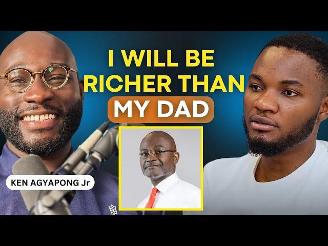 KEN AGYAPONG JR: I Was a Security Man in My Dad’s Company When I Moved to Ghana 