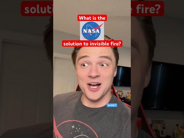 How Does NASA Deal With Invisible Fire?? #shorts #science #nasa #invisible #hydrogenfire #ypr
