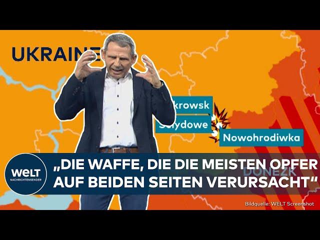 UKRAINE-KRIEG: Erbitterter Drohnenkrieg! Kiews Truppen treffen wichtige russische Nachschubroute