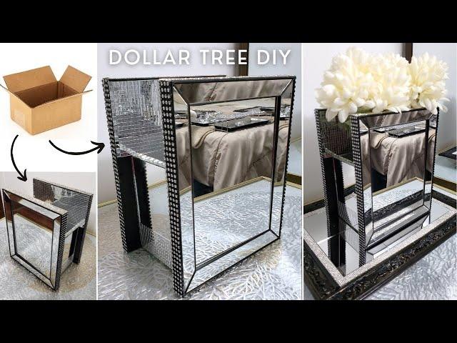 Cardboard Box Craft Ideas (Glam Edition) | Keepsake Boxes | Dollar Tree DIY