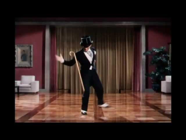 Fred Astaire Dancing to Michael Jackson's Smooth criminal.