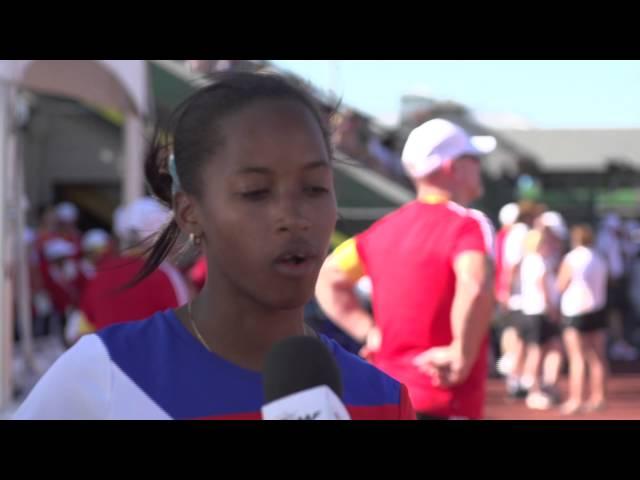 IAAF World Junior Championships 2014 - Liadagmis POVEA CUB Triple Jump Women Silver