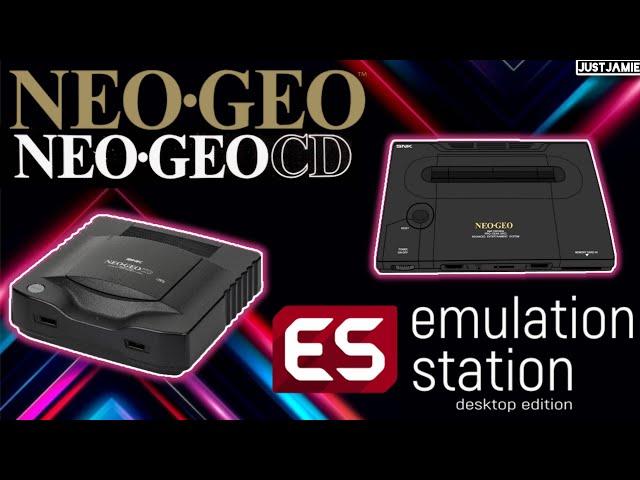 EmulationStation DE  Neo Geo Emulator Setup 2024 #emulationstation #neogeo #emulator