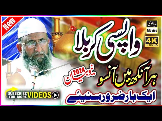 Mufti Shaukat Ali Sialvi New Khatab Wapsi Waqia Karbala 2024 REC Sialvi HD Movies