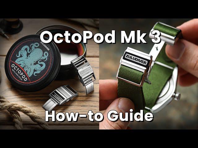 How To Fit The New ZULUDIVER Octopod MK3 Buckle