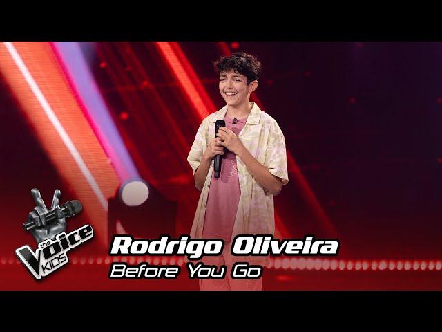 Rodrigo Oliveira - "Before You Go" | Blind Audition | The Voice Kids