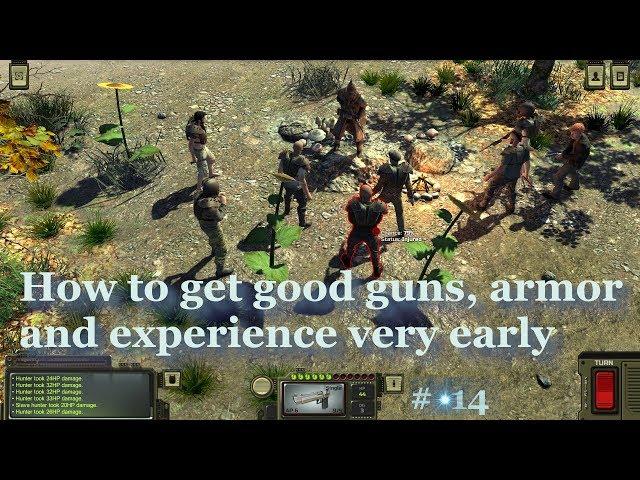 Atom rpg how to get best gear early guns and rubles Attack on Otradnoye quest # 14