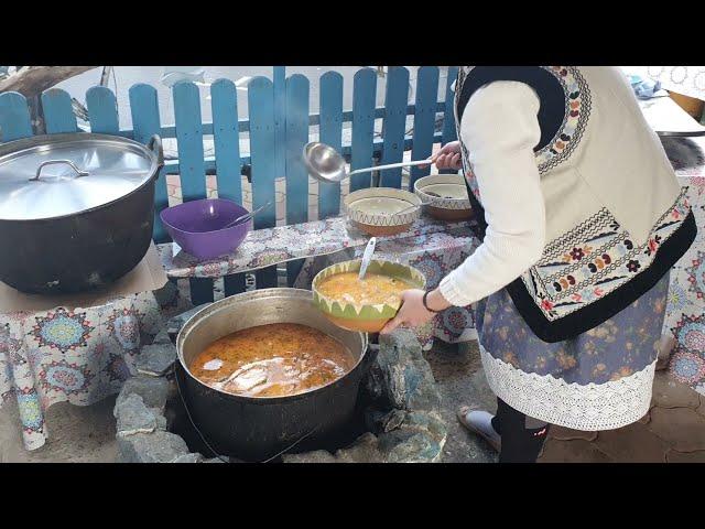 Storceac de pește Mila23, Delta Dunarii, Casa Alexandru și Alexandra. Fish soup Mila23 Danube Delta