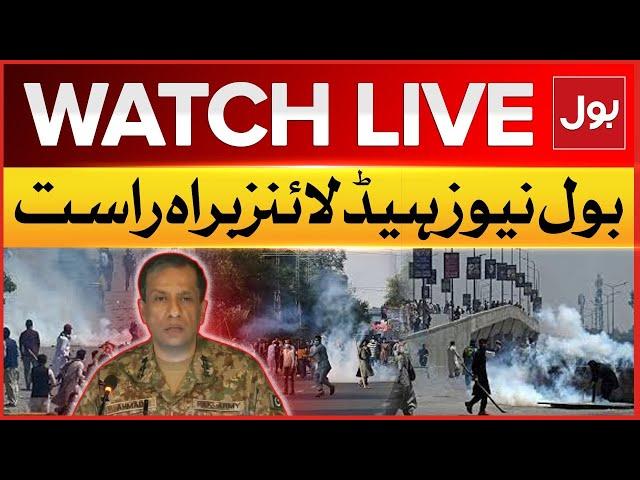 LIVE: BOL News Headlines At 3 PM | DG ISPR In Action | 9 May Incidents in Pakistan | BOL News