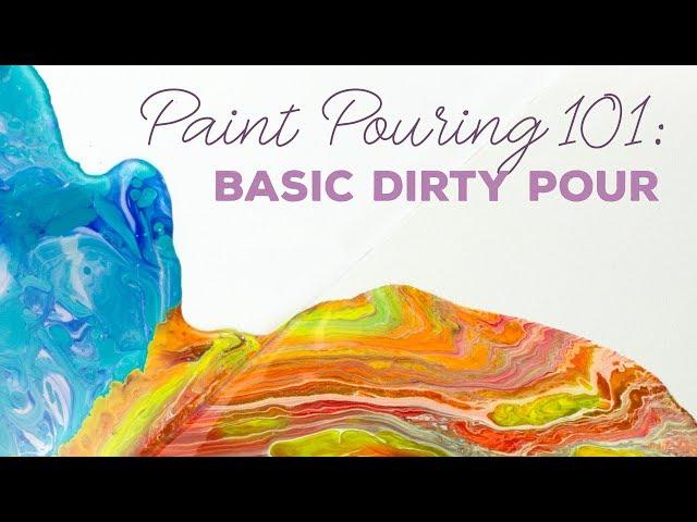 Paint Pouring 101: Basic Dirty Pour | DecoArt®
