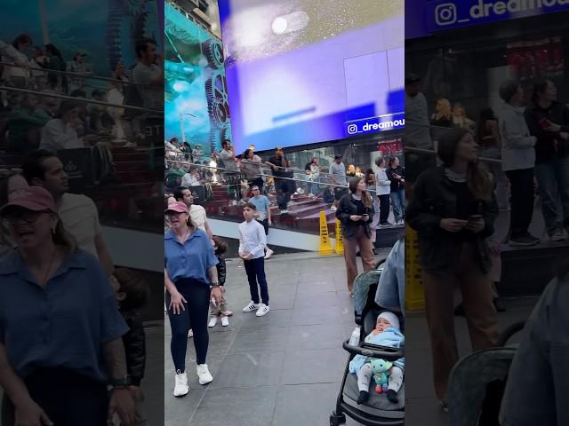 WALKING THROUGH TIMES SQUARE | #nycwalk #newyorkcity #manhattan #timessquare #springwalk