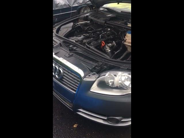 07 Audi A4 2.0t radiator fan acting up, you won't believe how I fixed the problem