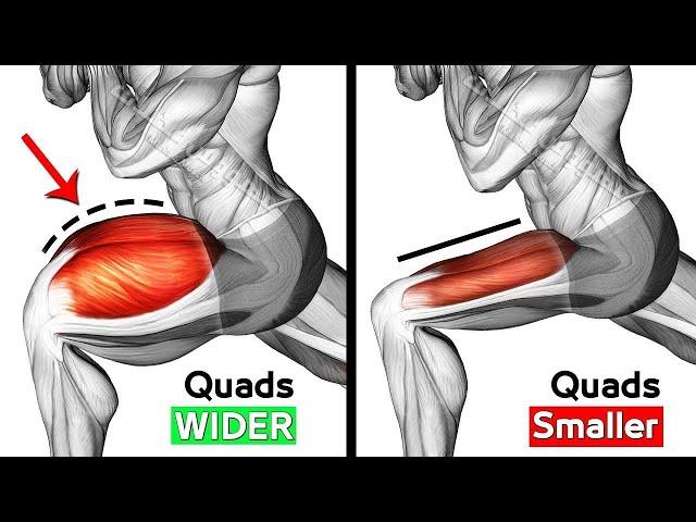 QUADS with Dumbbells to Get BIG Legs WORKOUT