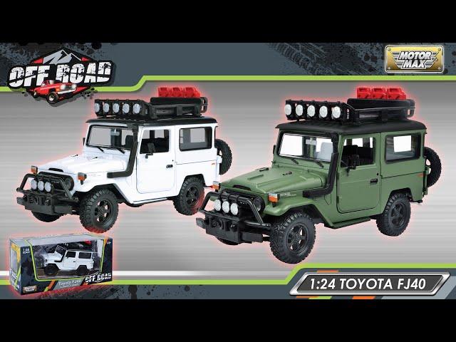 Off Road™ - 1:24 Toyota FJ40 | MOTORMAX