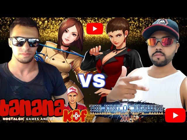 RAFAEL BANANA vs RONNY PUNHO KOF - KOF 2002 - LIKE QUERIDOOO!!!