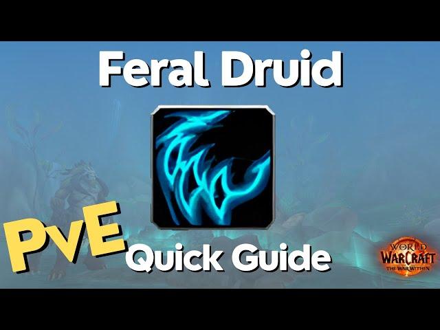 Feral Druid Guide - The War Within Season 1